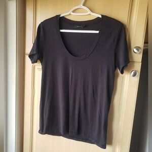 Talula Modal Cotton Blend Classic Black Women's Top